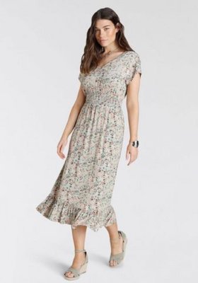 Ζέρσεϊ φόρεμα σουρωτή μέση Laura Scott  - fashionworld.gr